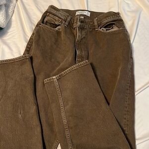 Abercrombie curve love 90s relaxed straight Jean